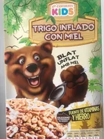 Trigo inflàdo con miel