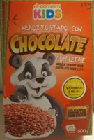 Arroz tostado con chocolate