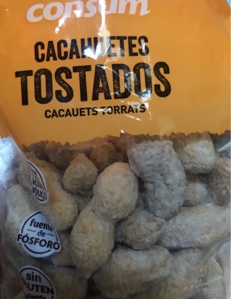 Cacahuetes tostados