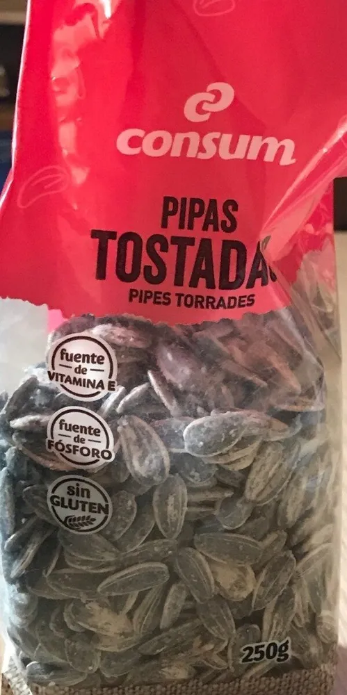 Pipas con sal