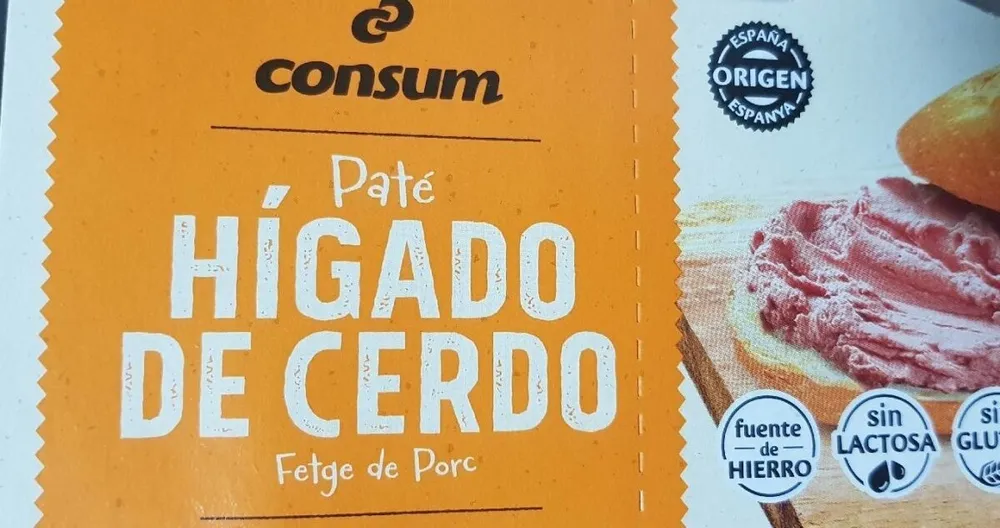 Paté hígado de cerdo