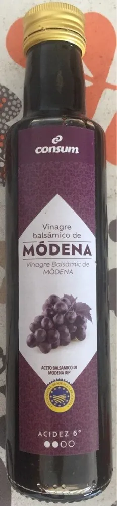 Vinagre balsámico de Módena