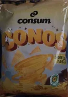 Conos sabor queso y bacon