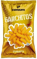 Ganchitos de maíz sabor queso