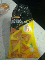 Nachos de maíz tex mex