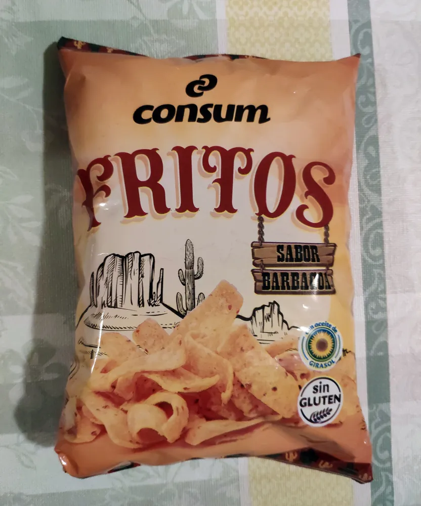 Fritos sabor barbacoa
