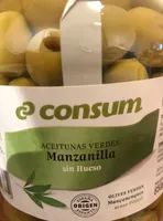 Aceitunas sin hueso manzanilla