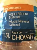 Agua mineral natural