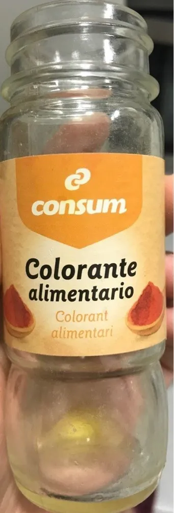 Colorante alimentario