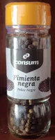 Pimienta negra en grano