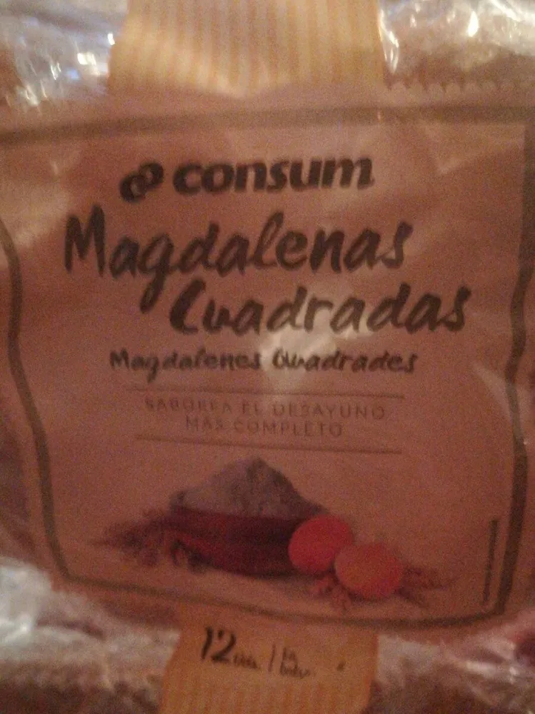 Magdalenas cuadradas