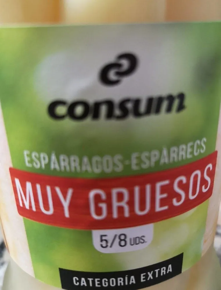 Espárragos muy gruesos