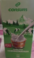 Leche semidesnatada
