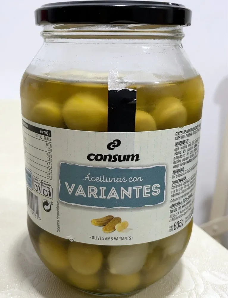 Aceitunas con Variantes