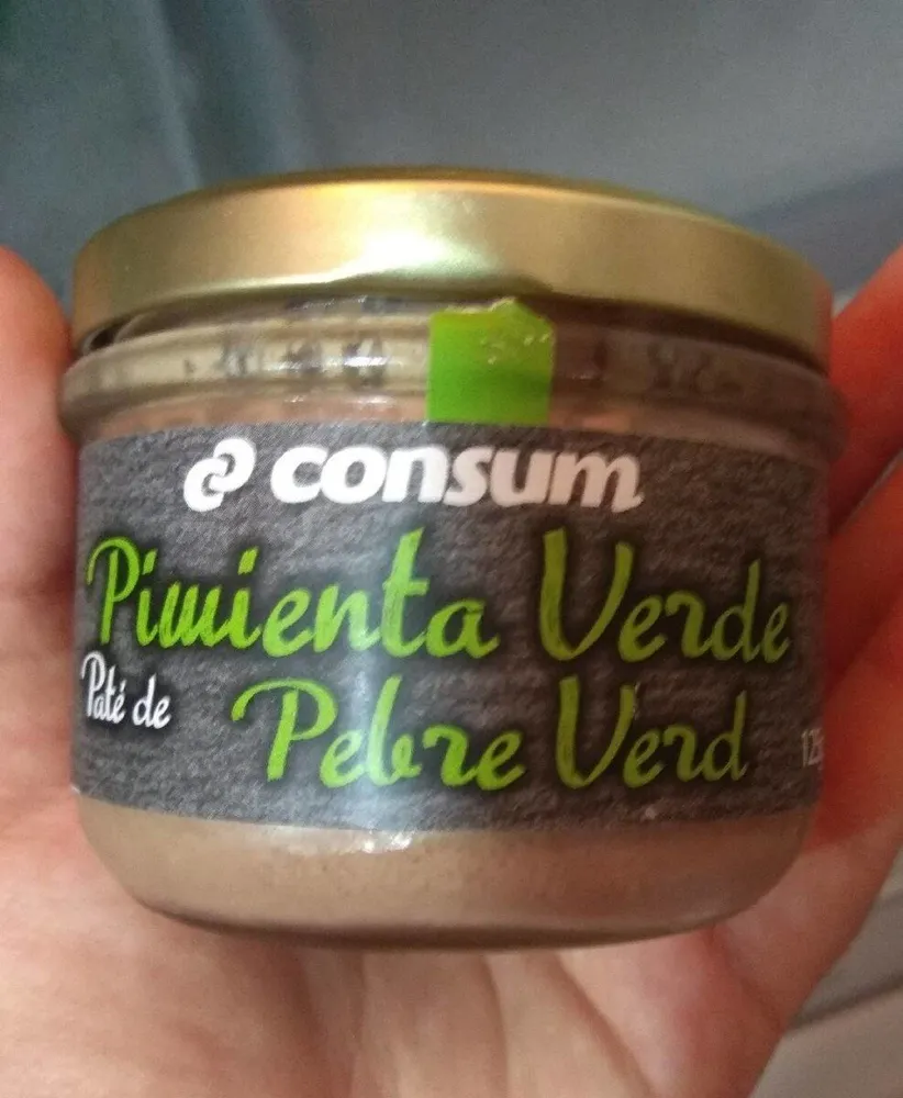 Paté pimienta verde