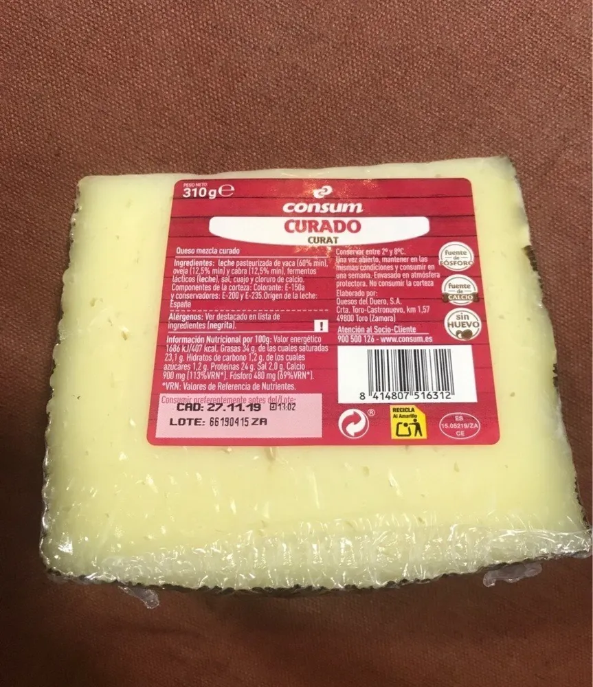 Queso Curado Cosum