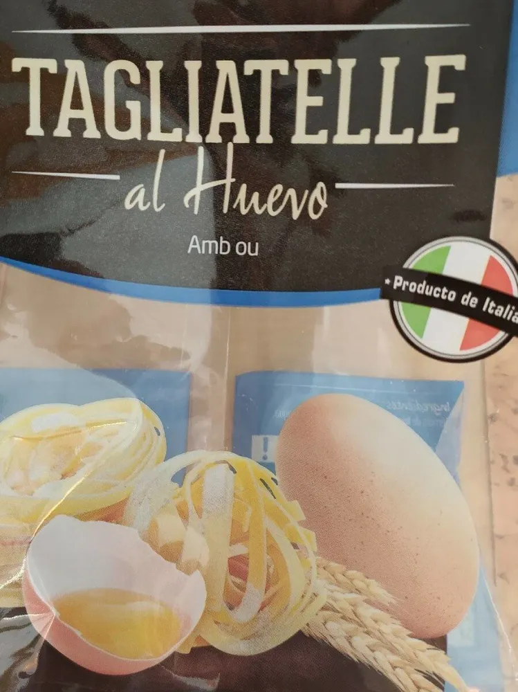 Tagliatelle al huevo