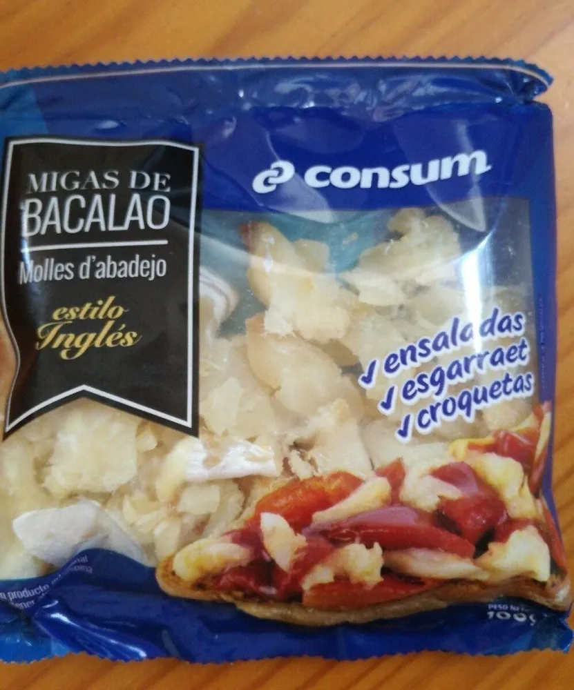 Migas de bacalao