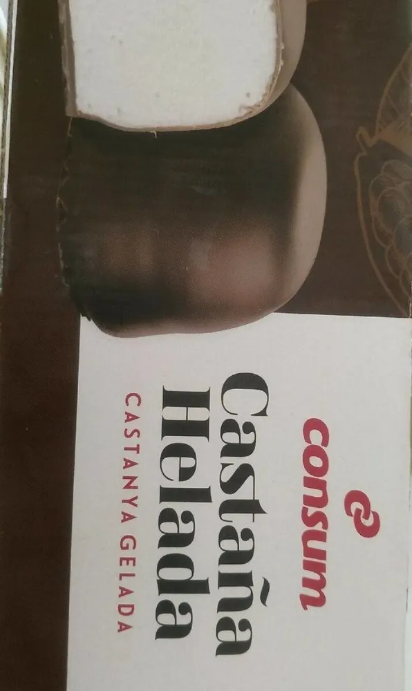 Castaña helada