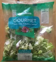 Gourmet escarola rizada, radicchio y canónigos