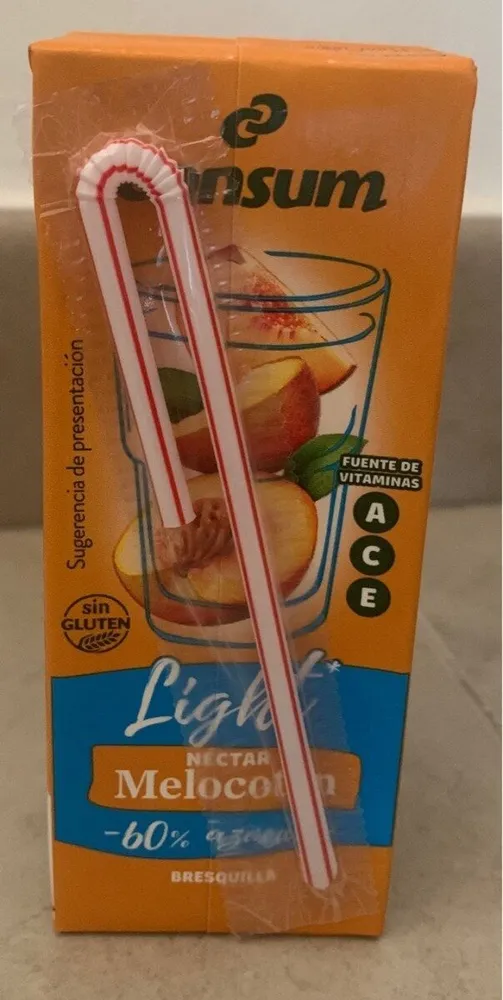 Néctar de melocotón light