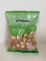 Picatostes sabor ajo consum