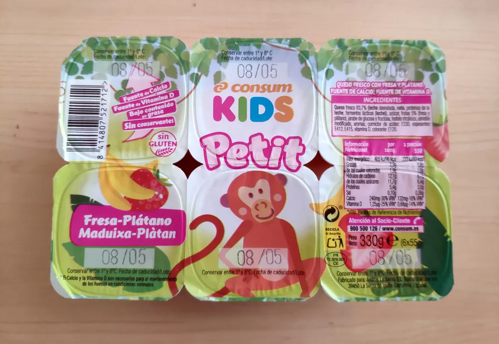 Petit Fresa-Plátano