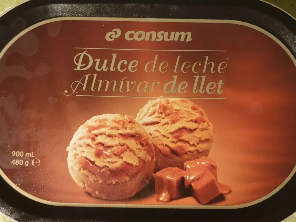 Helado Dulce de Leche
