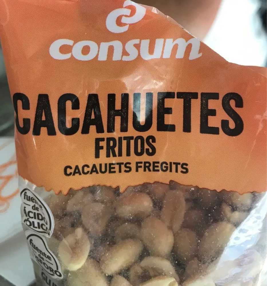 Cacahuetes fritos