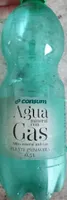 Agua mineral con gas