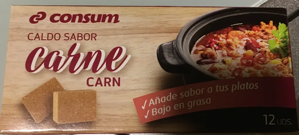 Caldo sabor carne