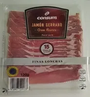 Jamón serrano hembra finas lonchas