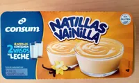 Natillas vainilla