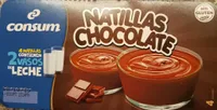 Natillas chocolate