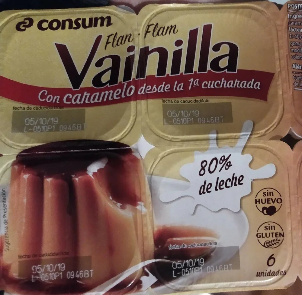 Flan de Vainilla