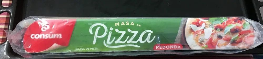 Masa de pizza redonda