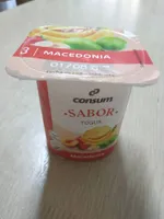 Yogur sabor macedonia