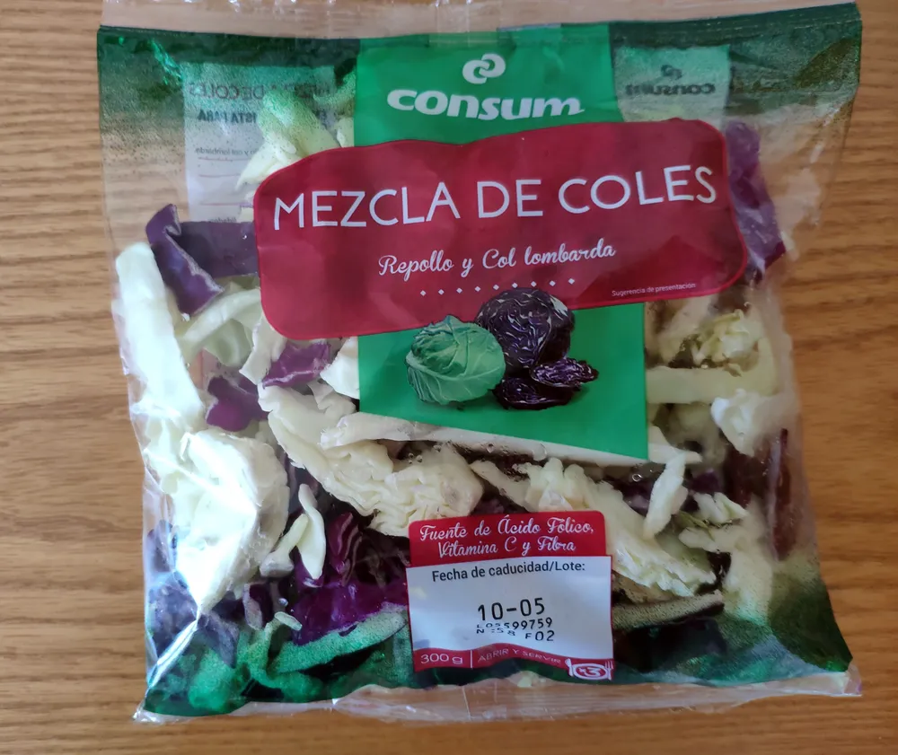 Mezcla de coles