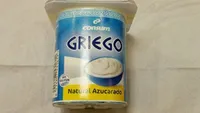 Yogur griego azucarado