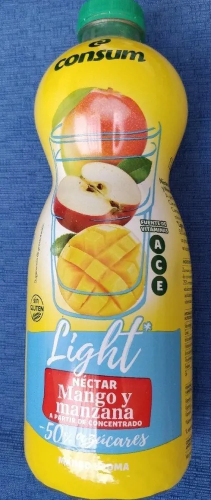 Néctar light de mango y manzana