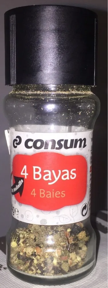 Molinillo 4 bayas