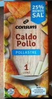 Caldo de pollo bajo en sal