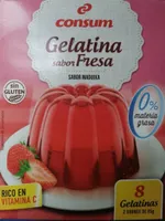 Gelatina sabor fresa