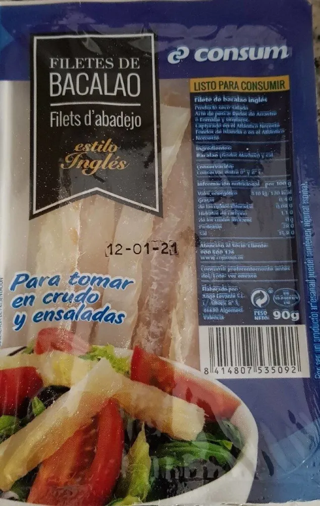 Filets d'abadejo