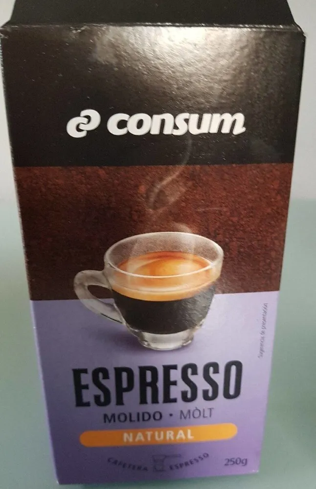 Café molido espresso natural