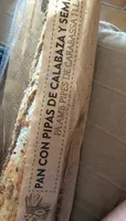 Pan con pipas de calabaza