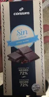 Chocolate negro 72% sin azucar