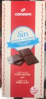 Chocolate con leche sin azúcares añadidos