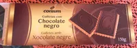 Galletas con chocolate negro