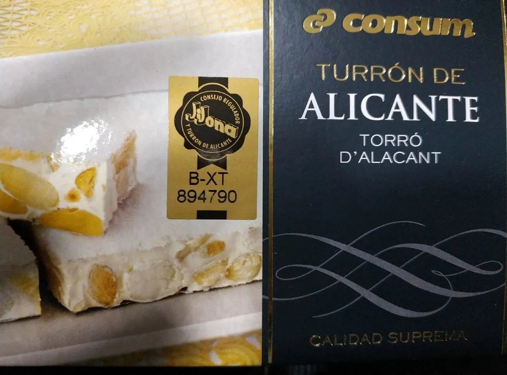 Turrón de Alicante